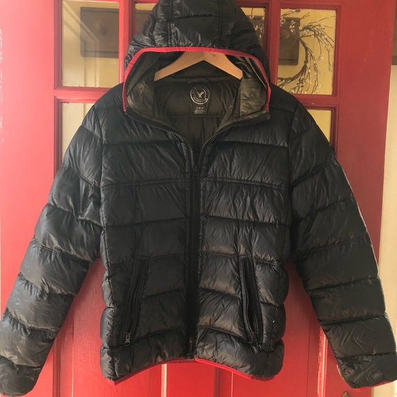 american eagle puffer jacket men